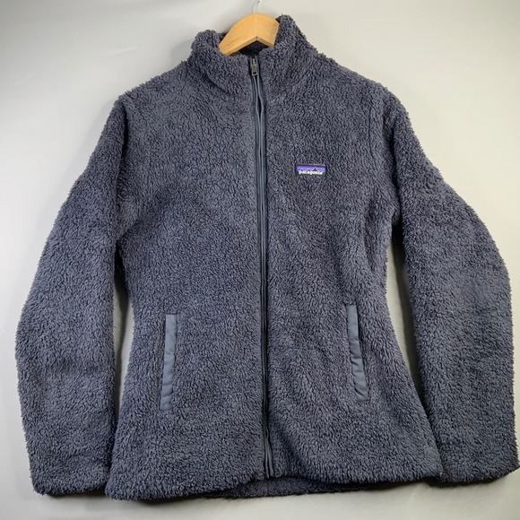 Patagonia Fleece Jacket Full Zip Gray Women's Medium Cozy Warm Outdoor - Picture 2 of 8